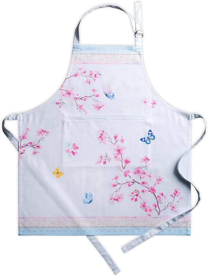 Maison d' Hermine 100% Cotton Apron for women with Pocket Kitchen Chef Apron for Men Cooking Mothers Day Gifts by MaisondHermine
