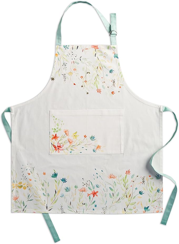 Maison d' Hermine 100% Cotton Apron for women with Pocket Kitchen Chef Apron for Men Cooking Mothers Day Gifts by MaisondHermine