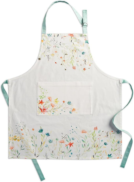 Maison d' Hermine 100% Cotton Apron for women with Pocket Kitchen Chef Apron for Men Cooking Mothers Day Gifts by MaisondHermine