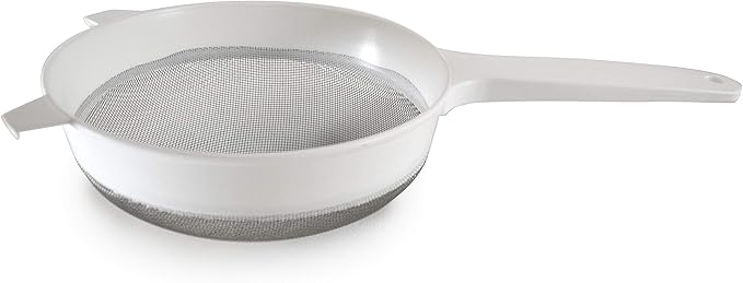 Norpro Stainless Steel Strainer, 8-1/2", 8.5", White