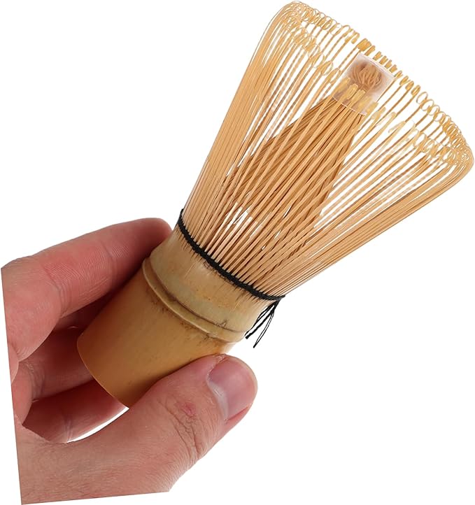 Luxshiny 120pieces Japanese Matcha Whisk Traditional Whisk for Tea Ceremony Comfortable Grip Flavor and for Matcha Tea Enthusiasts