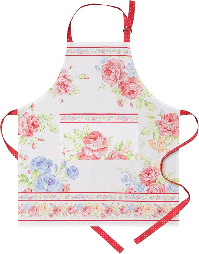 Maison d' Hermine 100% Cotton Apron for women with Pocket Kitchen Chef Apron for Men Cooking Mothers Day Gifts by MaisondHermine