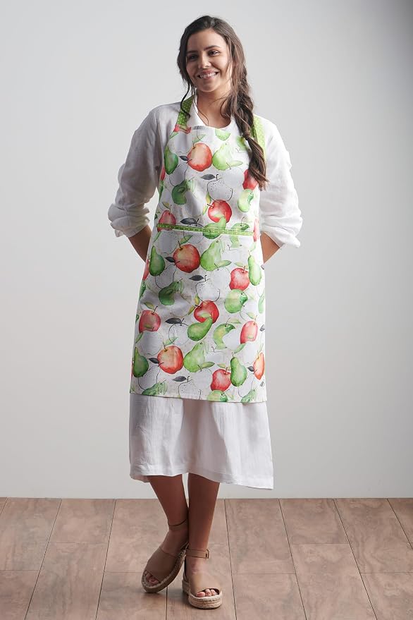 Maison d' Hermine 100% Cotton Apron for women with Pocket Kitchen Chef Apron for Men Cooking Mothers Day Gifts - Image 7