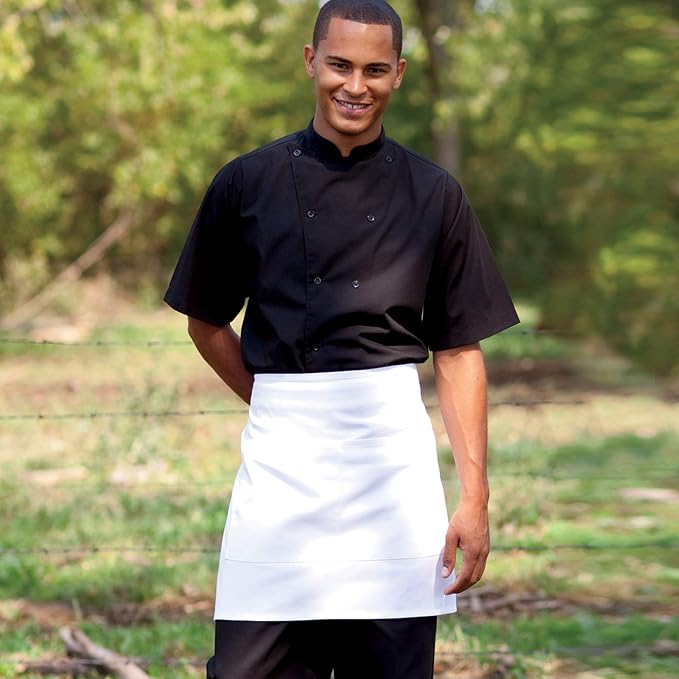 Uncommon Threads Unisex Half Waist Apron with Two Pockets - Image 4