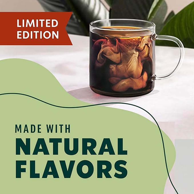 Starbucks K-Cup Coffee Pods, Flavored Hot or Iced Coffee, Brown Sugar Cinnamon, 60 Keurig Pods
