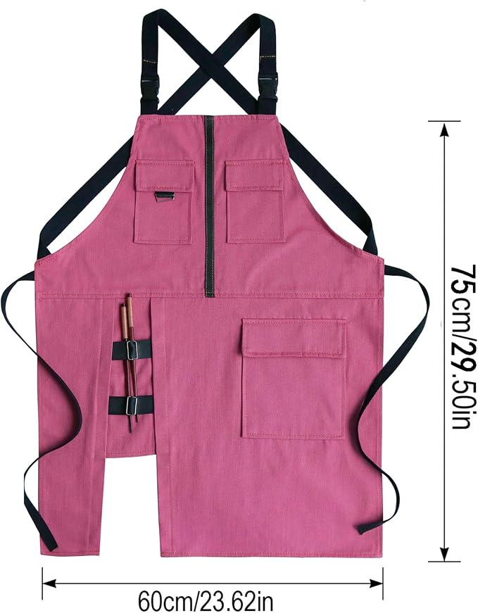 Apron – Split-Leg – Pro Barber, Tattoo, Hair Stylist, Barista, Bartender, Server Aprons - Image 5