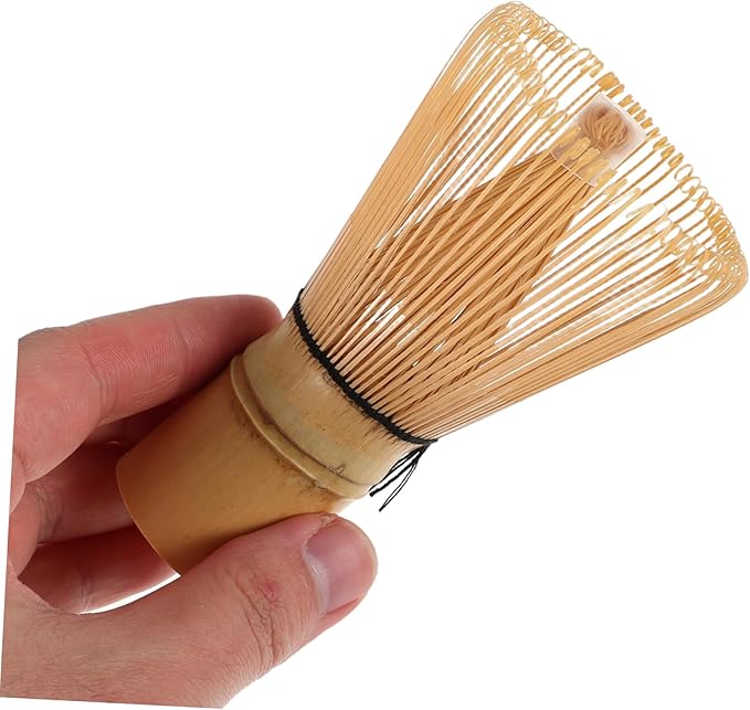 GLEAVI Japanese Matcha Whisk Traditional Tea Tool for Tea Ceremony Natural Flavor and for Matcha