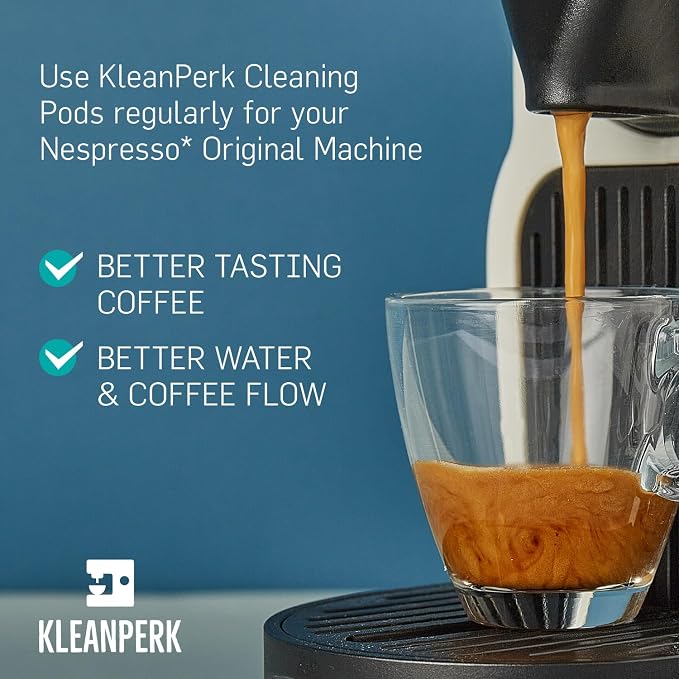 10 Pack Cleaning Pods Compatible with Nespresso Original Machines I Cleaning Kit for Better Tasting Coffee I Coffee Machine Cleaner I Easy and Safe to Use - Image 5