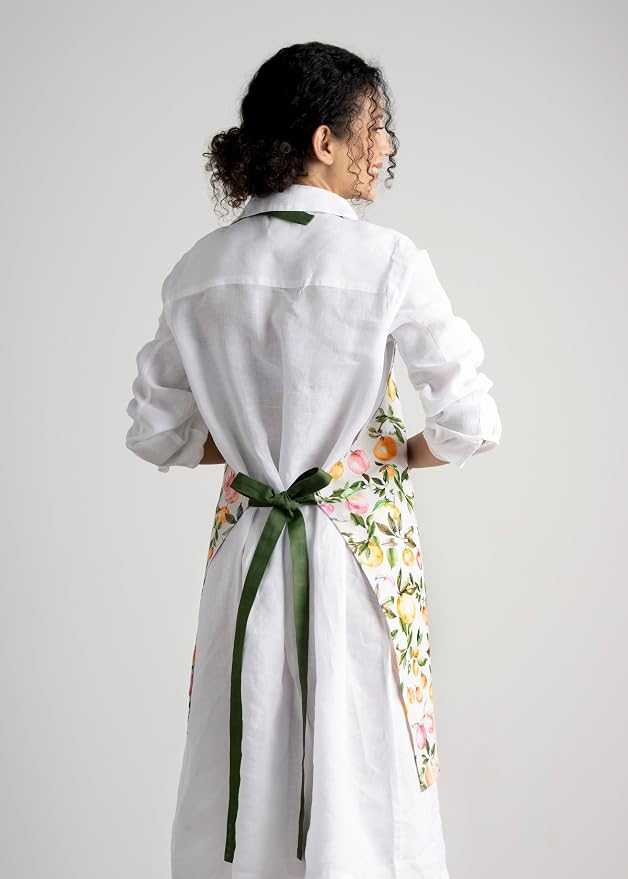 Maison d' Hermine 100% Cotton Apron for women with Pocket Kitchen Chef Apron for Men Cooking Mothers Day Gifts - Image 8