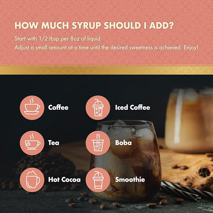 ChocZero Sugar Free Coffee Syrup, Toasted Marshmallow Flavor, No Sugar Alcohol Simple Syrup Drink Mix, Campfire Lattes, Protein Shakes & Baking, All Natural, 25.4 Ounces (Pack of 1)
