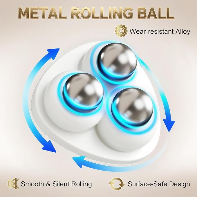 Self Adhesive Caster Wheels for Countertop - Furniture Sliders & Appliance Rollers for Kitchen, Coffee Machine, Blender, Oven (White, 16pcs) - Image 3