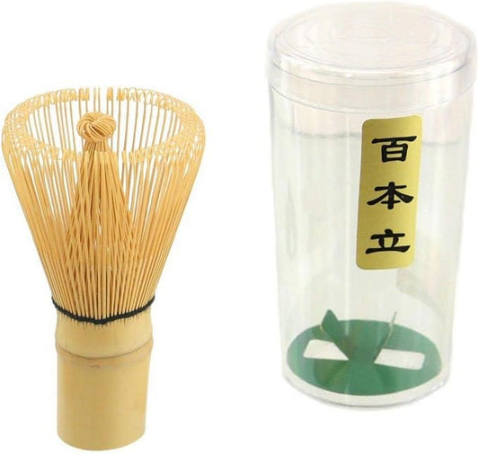 JapanBargain 2200, Bamboo Matcha Whisk Japanese Ceremonial Matcha Chasen Green Tea Powder Whisk for Tea Ceremony 100 Prong, Pack of 25