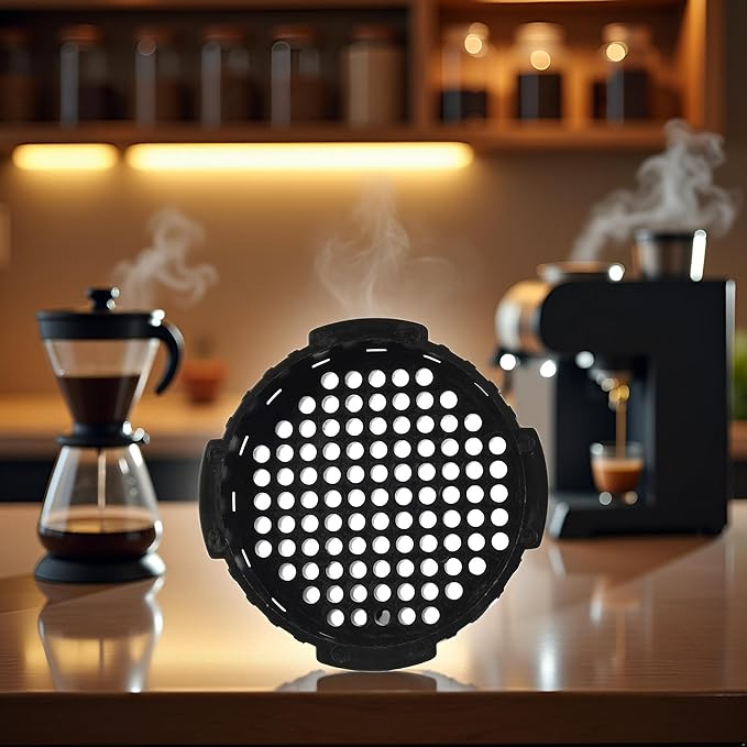 Replacement Filter Cap for Aerobie for Aeropress Coffee and Espresso Maker, Black Plastic