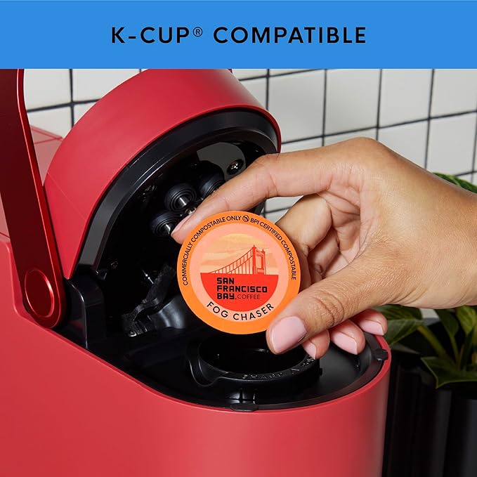 San Francisco Bay Compostable Coffee Pods - Original Variety Pack (80 Ct) K Cup Compatible including Keurig 2.0, French, Breakfast, Fog, Organic Rainforest