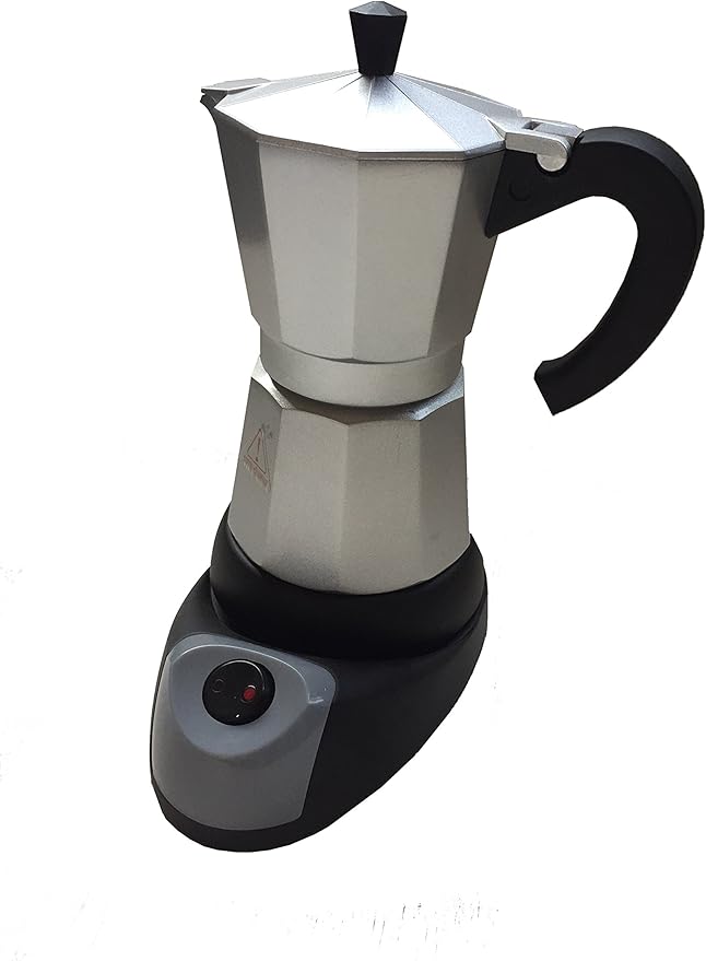 Uniware Electric Bialetti Moka Espresso Maker 6 Cups