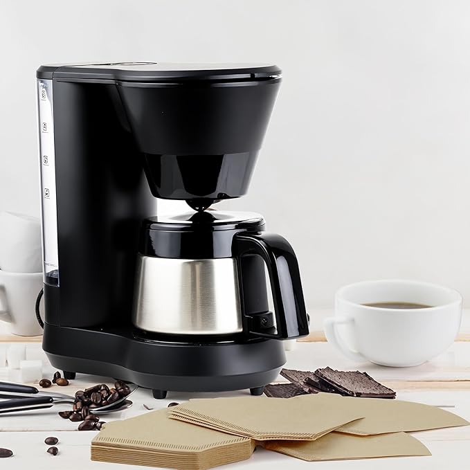 2# Coffee Filter for Cuisinart 5-Cup Coffeemaker, 100pcs Disposable Coffee Paper Filters