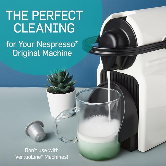5 Cleaning Pods I Compatible With Nespresso Original Line Machines I Cleaning Kit for Better Tasting Coffee I Coffee Machine Cleaner I Easy and Safe to Use - Image 2