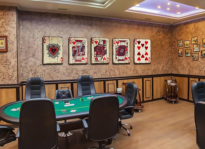 Vintage Poker Wall Decor Metal Sign Retro tin Sign Wall Decorative Signs for Man Cave Home Cafe Pub bar Shop 12x8 Inch JOKER - Image 5
