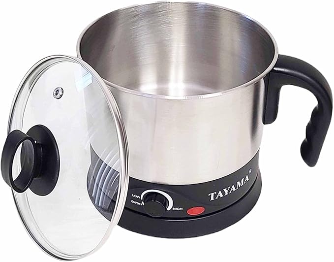 Tayama Noodle Cooker & Water Kettle 1 Liter (4-Cup), stainless steel (EPC-01R)