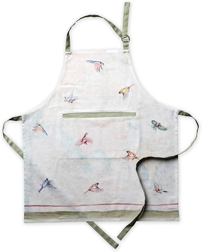 Maison d' Hermine 100% Cotton Apron for women with Pocket Kitchen Chef Apron for Men Cooking Mothers Day Gifts by MaisondHermine