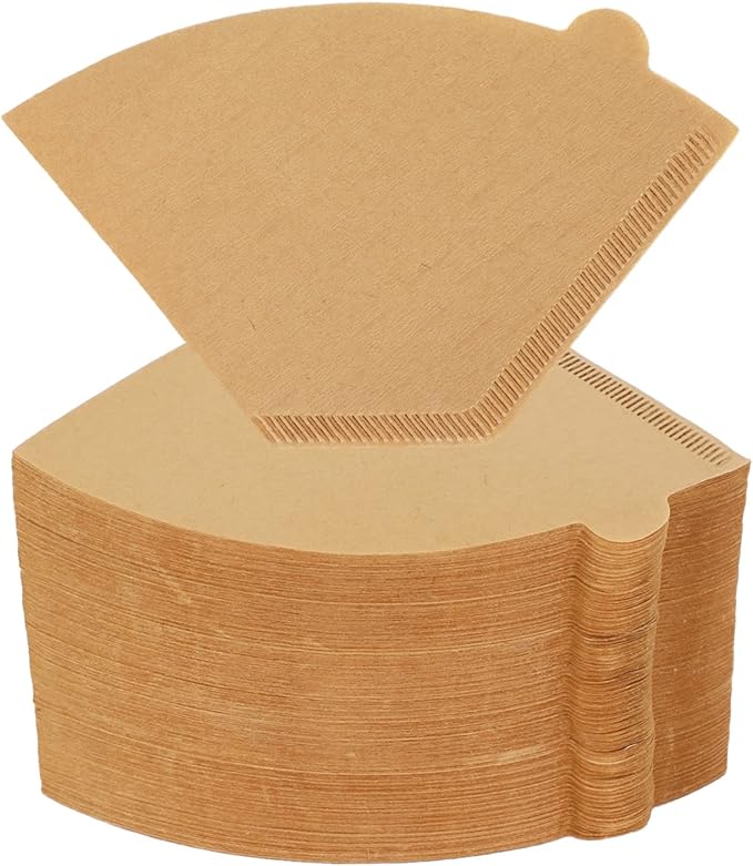 Coffee Filters #2, 240 Count Coffee Filters Natural Unbleached Disposable Coffee Filters 2 Filter Cone Paper for Coffee Makers