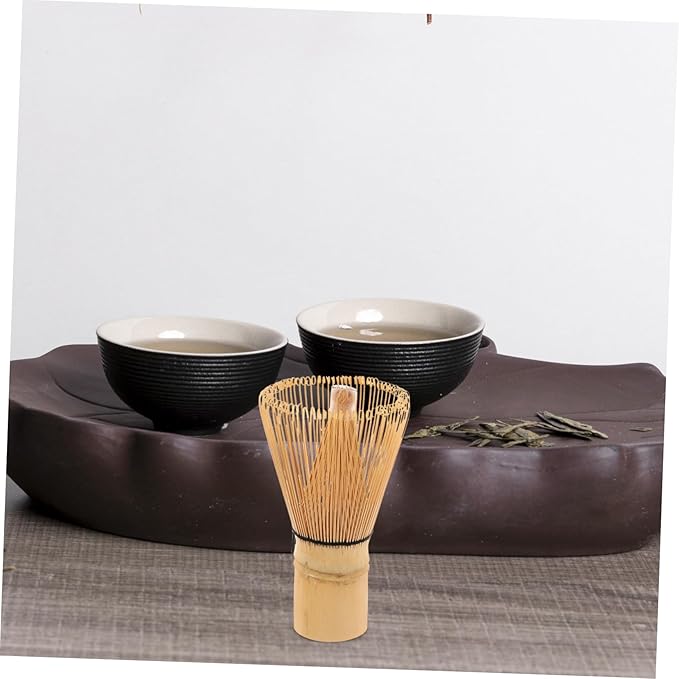 GLEAVI Japanese Matcha Whisk Traditional Tea Tool for Tea Ceremony Natural Flavor and for Matcha