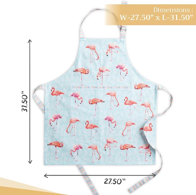 Maison d' Hermine 100% Cotton Apron for women with Pocket Kitchen Chef Apron for Men Cooking Mothers Day Gifts - Image 4