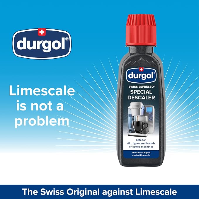 Durgol Swiss Espresso, Descaler and Decalcifier for All Brands of Espresso Machines and Coffee Makers, 4.2 Fluid Ounces (Pack of 2) - Image 2