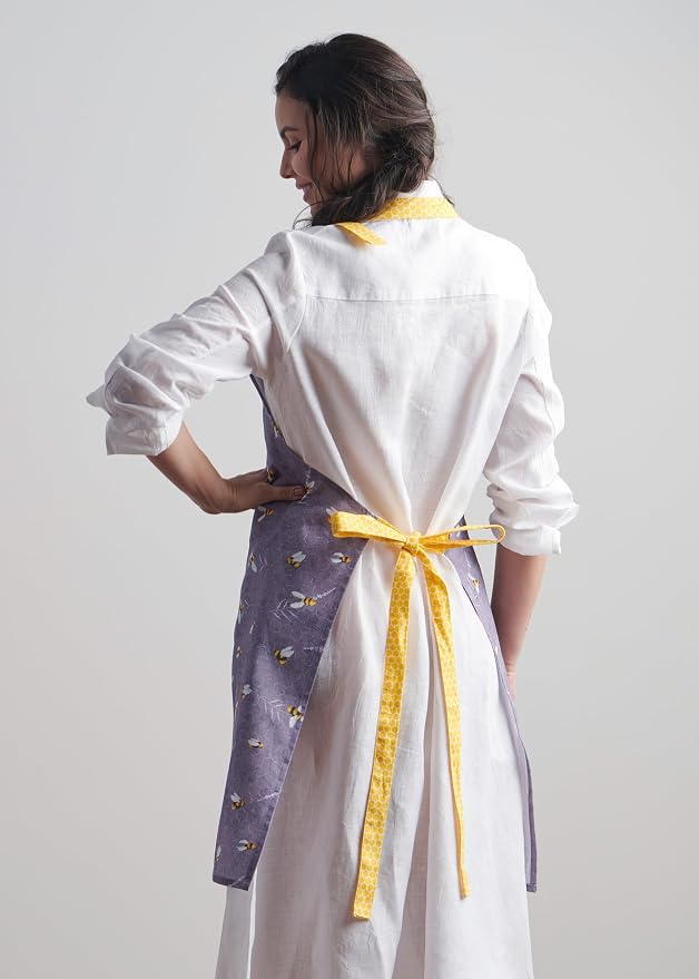 Maison d' Hermine 100% Cotton Apron for women with Pocket Kitchen Chef Apron for Men Cooking Mothers Day Gifts - Image 8