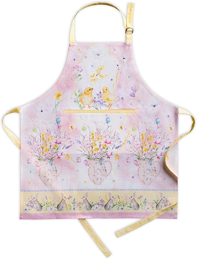 Maison d' Hermine 100% Cotton Apron for women with Pocket Kitchen Chef Apron for Men Cooking Mothers Day Gifts by MaisondHermine