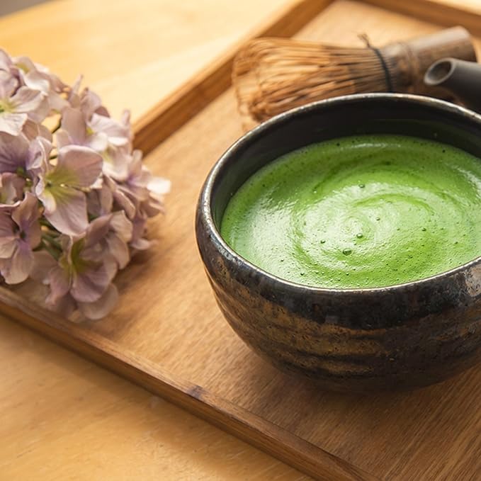 Asayu Japan Matcha Bowl, Handmade in Gifu Japanese Ceramic Chawan, 600ml, Dishwasher Safe for Tea Ceremoney, Green Tea, Pottery - Shirogane