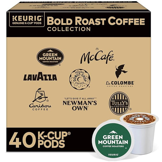 Keurig?? Bold Roast Coffee Collection Variety Pack, Keurig Single Serve K-Cup Pods, 40ct