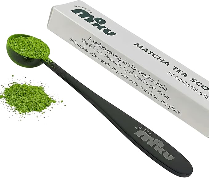 Stainless Steel 1 g Measuring Spoon for Matcha, Tea, Powder & Liquids – 304 Food Grade Scoop for All Ingredients, 4.6" Length