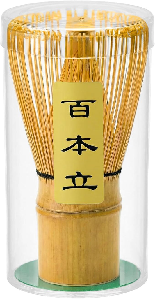 Clay&Fire Matcha Whisk, Handcrafted Bamboo Whisk for Matcha Powder, Traditional Japanese Chasen for Matcha Stirrer, 100% Natural Matcha Wisk