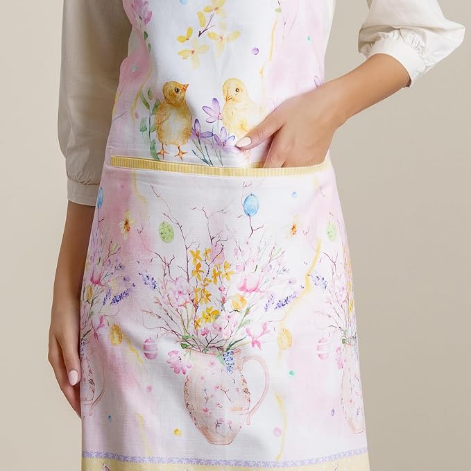 Maison d' Hermine 100% Cotton Apron for women with Pocket Kitchen Chef Apron for Men Cooking Mothers Day Gifts - Image 8
