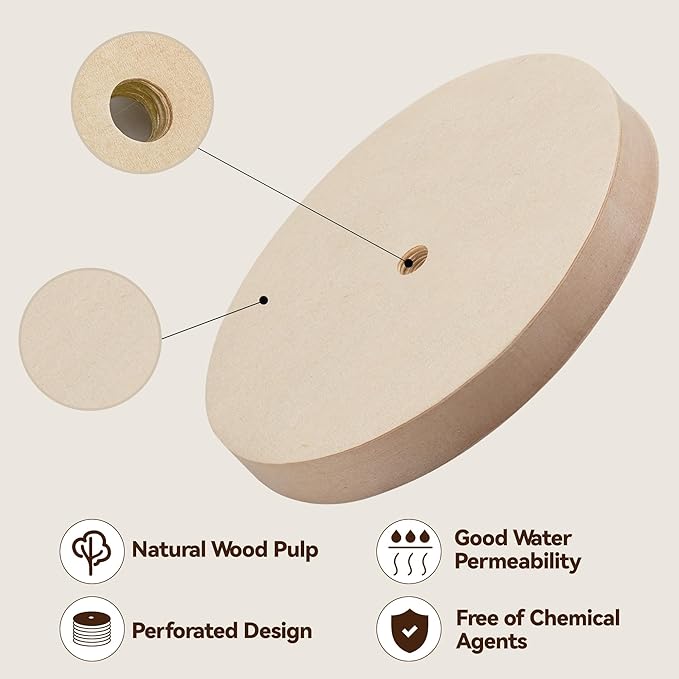 Coffee Filters Compatible with French Press 34oz, 100Pcs Percolator Filters For Mueller 34oz Coffee Maker