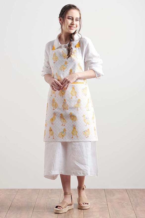 Maison d' Hermine 100% Cotton Apron for women with Pocket Kitchen Chef Apron for Men Cooking Mothers Day Gifts - Image 7