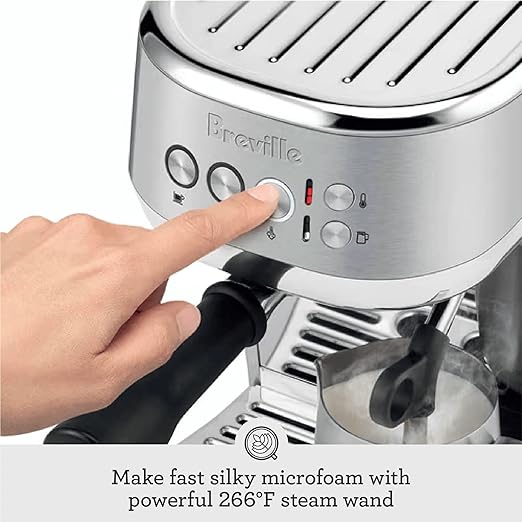 Breville Bambino Plus Espresso Machine BES500DBL, Damson Blue