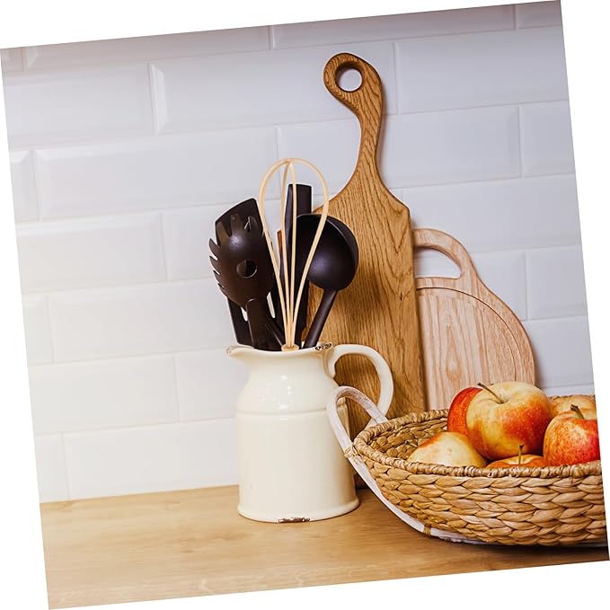 Manual Bamboo Egg Whisk Mixer Versatile Kitchen Beater for Cream Dough and Eggs Ergonomic Design for Comfortable Grip for Baking and Cooking