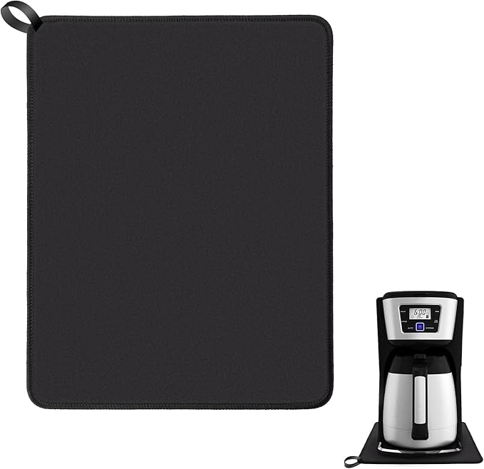 Sliding Pad for BLACK+DECKER 12-Cup Thermal Coffeemaker(CM2035B)(11.22"×8.66")-Smooth Glide with Anti-Slip Base - Perfect Accessories Fit for Black and Decker Coffee Maker