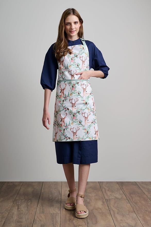 Maison d' Hermine 100% Cotton Apron for women with Pocket Kitchen Chef Apron for Men Cooking Mothers Day Gifts - Image 7