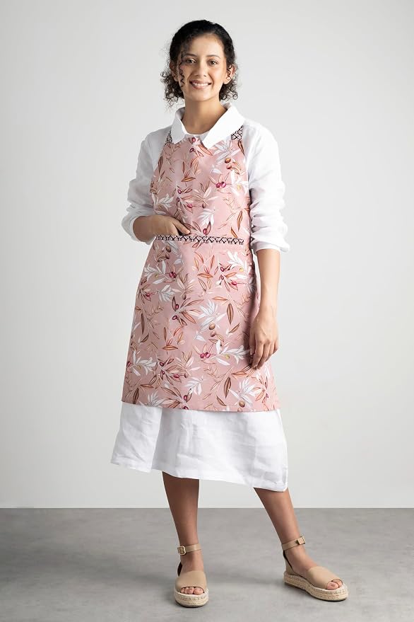 Maison d' Hermine 100% Cotton Apron for women with Pocket Kitchen Chef Apron for Men Cooking Mothers Day Gifts - Image 7