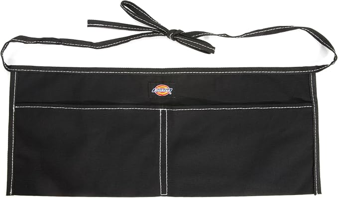 Dickies 2-Pocket Canvas Work Waist Apron, Suitable for Woodworkers, Artists, and Other Craftspeople by Dickies