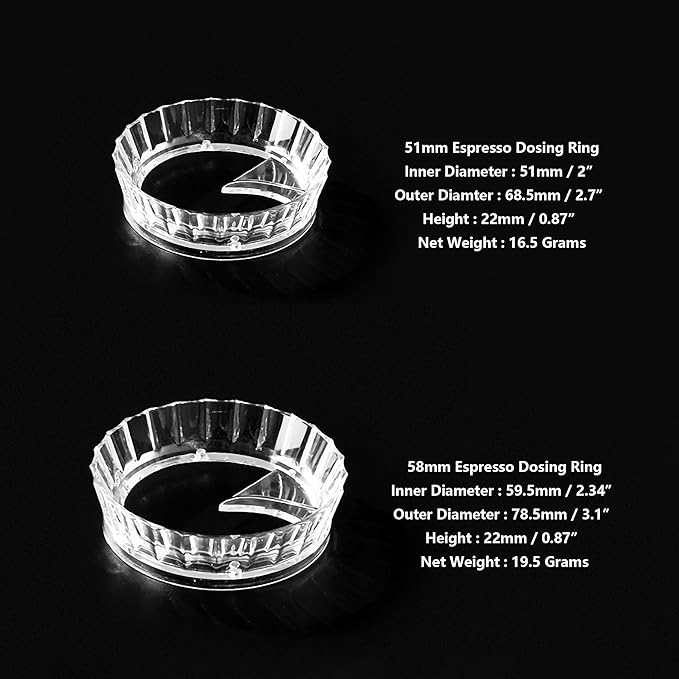 Moka Pot Dosing Ring & Coffee Distributor 2in1 Coffee Maker Dosing Ring For Moka Express Fast Distribute and Tamp, Avoid Mess And Wast