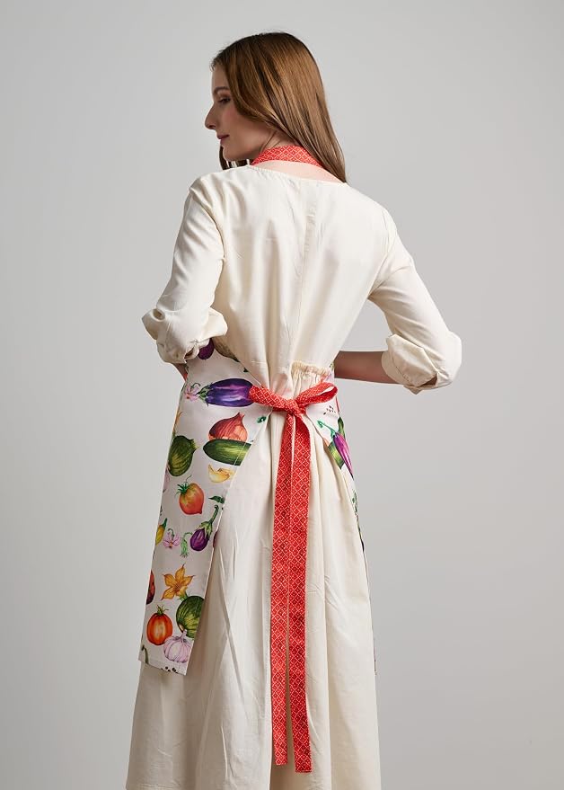 Maison d' Hermine 100% Cotton Apron for women with Pocket Kitchen Chef Apron for Men Cooking Mothers Day Gifts - Image 8