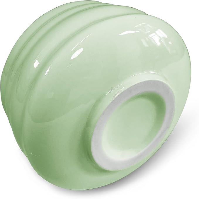Ceramic Matcha Bowl, Handmade Japanese Green Tea Whisk Cup,Matcha Tea Bowl For Ceremony Chawan 500ml 17oz (Matcha Green)