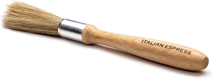 RSVP International Espresso Coffee Kitchen Cleaning Tool, Utility Brush, Stainless Steel by RSVPInternational