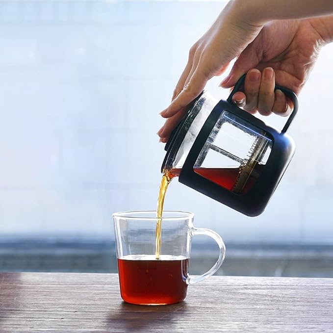 HARIO CPU-2-B CafePress U Heat-resistant Glass, Practical Capacity, 10.1 fl oz (300 ml), Black