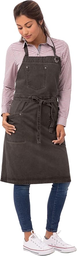Chef Works Unisex Dorset Bib Apron by ChefWorks