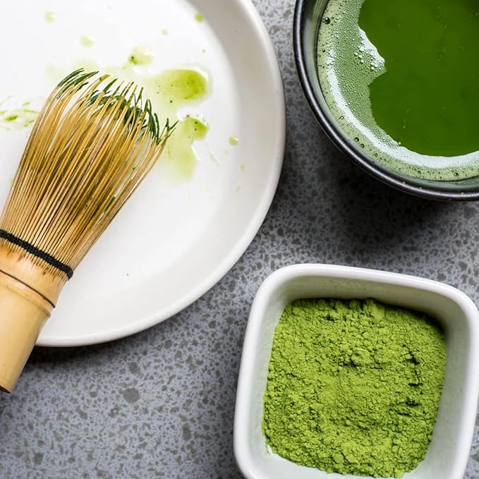 JapanBargain 2200, Bamboo Matcha Whisk Japanese Ceremonial Matcha Chasen Green Tea Powder Whisk for Tea Ceremony 100 Prong, Pack of 25